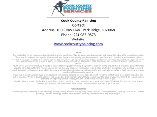 Cook County Painting