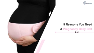 5 Reasons You Need A Pregnancy Belly Belt