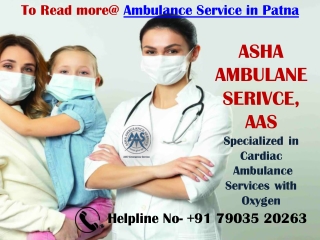 Get Now Various Kinds of ICU Surplus with Ambulance Service in Patna | AAS