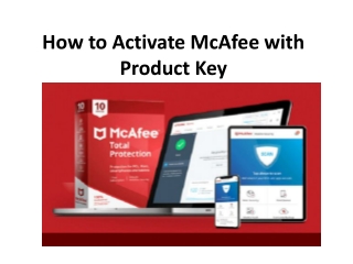 How to Activate Mcafee Online