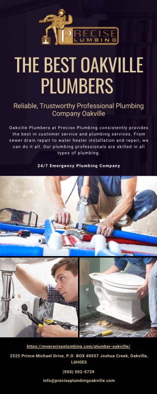 The Best Oakville Plumbers