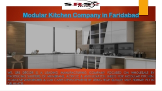 Modular Kitchen Company in Faridabad | Modular Kitchen in Faridabad