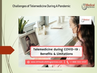 Challenges of Telemedicine During A Pandemic