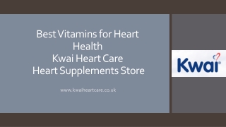 Best Vitamins for Heart Health | Kwai Heart Care | Heart Supplements Store