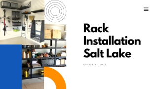 Rack installation salt lake rack your garage