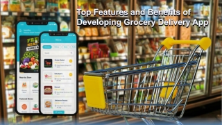 Top Features and Benefits of Developing Grocery Delivery App