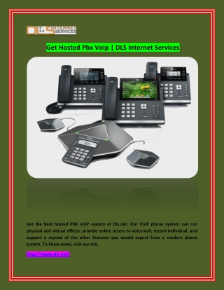 Get Hosted Pbx Voip | DLS Internet Services