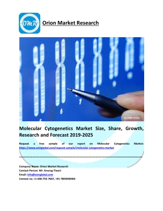 Molecular Cytogenetics Market Growth, Size, Share and Forecast 2019-2025