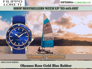 Filippo Loreti Reviews | Okeanos Rose Gold Blue Rubber