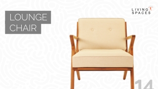 Best Lounge Chair by Living Spaces India