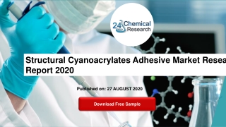 Structural Cyanoacrylates Adhesive Market Research Report 2020