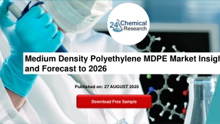 Medium Density Polyethylene MDPE Market Insights and Forecast to 2026