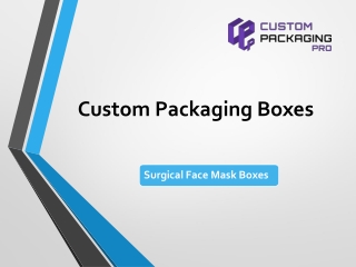 Surgical Face Mask Boxes