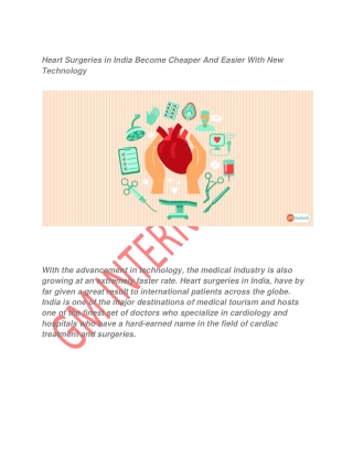 Heart Surgeries In India Become Cheaper And Easier With New Technology