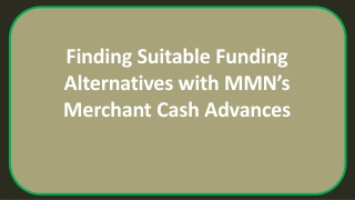 MMN Financing for Small Business