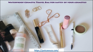 Carry Your Cosmetics Safely With A Waterproof Cosmetic Travel Bag