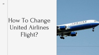 How To Change United Airlines Flight?