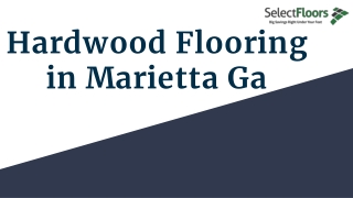 Best Hardwood Flooring Installer in Marietta, Ga