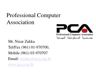 Professional Computer Association