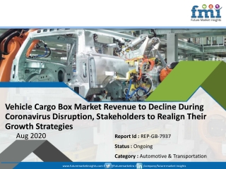 FMI Analyzes Impact of COVID-19 on Vehicle Cargo Box Market; Stakeholders to Focus on Long-term Dimensions