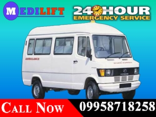 Get Best Affordable Road Ambulance Service in Jamshedpur and Koderma with Medical Team - Medilift