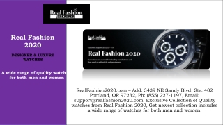 RealFashion2020 - Ph (855) 227-1197