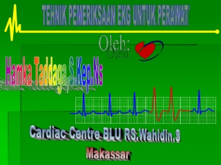Tehnik pemeriksaan EKG,Pk Sukriadi