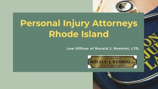 Personal Injury Attorneys Rhode Island