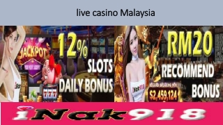 live casino malaysia