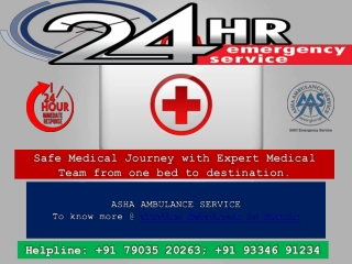 Call for Credible & Original ICU Setup Ambulance Service in Araria | AAS