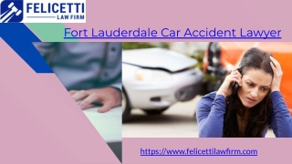 Fort Lauderdale Car Accident Lawyer