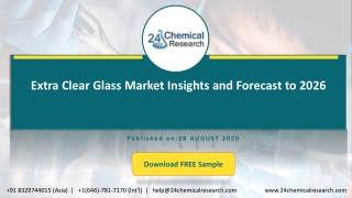 Extra Clear Glass Market Insights and Forecast to 2026