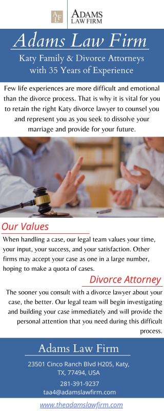 Katy Family and Divorce Attorneys