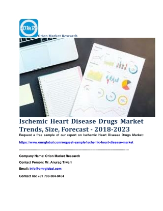 Ischemic Heart Disease Drugs Market Trends, Size, Forecast - 2018-2023