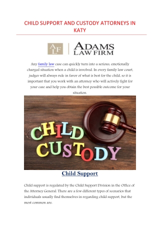 Texas Family and Childrens Law Services