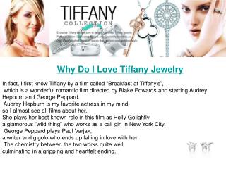 Tiffany jewelry on sale