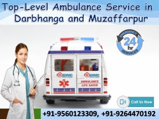 Avail 24*7 Hrs Emergency ICU Ambulance Service in Darbhanga by Medivic