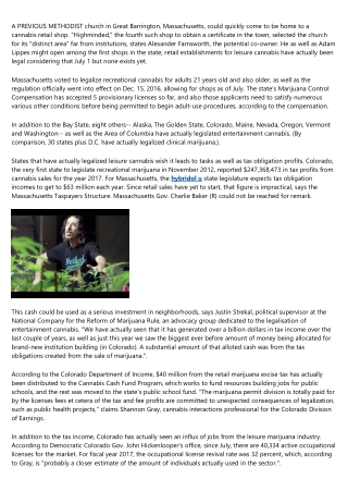 Leisure Cannabis: A Business Benefit for States? 9 states have legalized the manufacturing and usage of entertainment ma