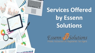 Services offered by Essenn Solutions
