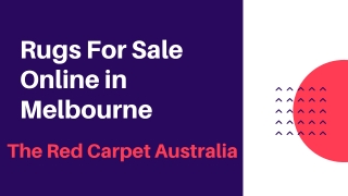 Rugs For Sale Online in Melbourne