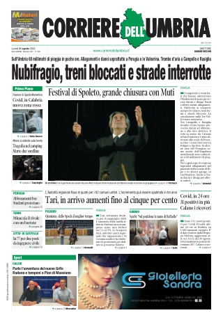 Rassegna stampa 31 agosto 2020, lunedì prime pagine in pdf