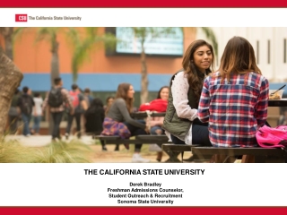 THE CALIFORNIA STATE UNIVERSITY