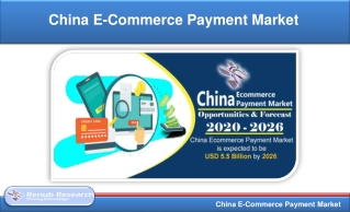 China E-Commerce Payment Market, Forecast by Segment & Payment Method