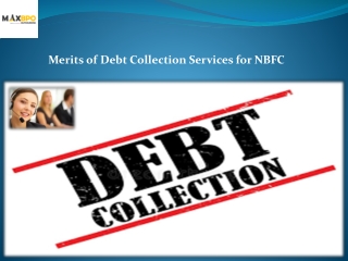 Merits of Debt Collection Services for NBFC