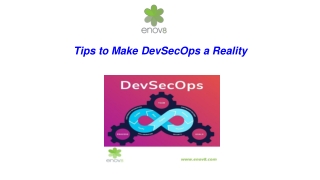 Tips to Make DevSecOps a Reality