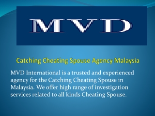 Catching Cheating Spouse Agency Malaysia