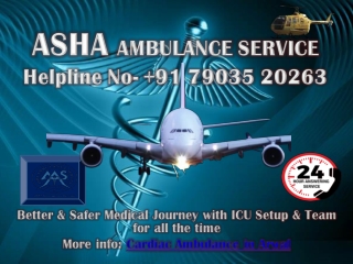 Take your High-Quality ICU-Developed Ambulance Services in Arwal | ASHA