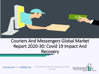 Couriers And Messengers Market Growth, Key Vendors, Future Scenario Forecast to 2023