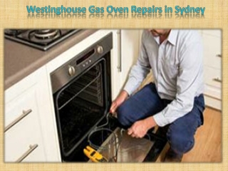 Westinghouse Gas Oven Repairs in Sydney