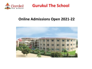 Gurukul The School, a renowned private school in Ghaziabad